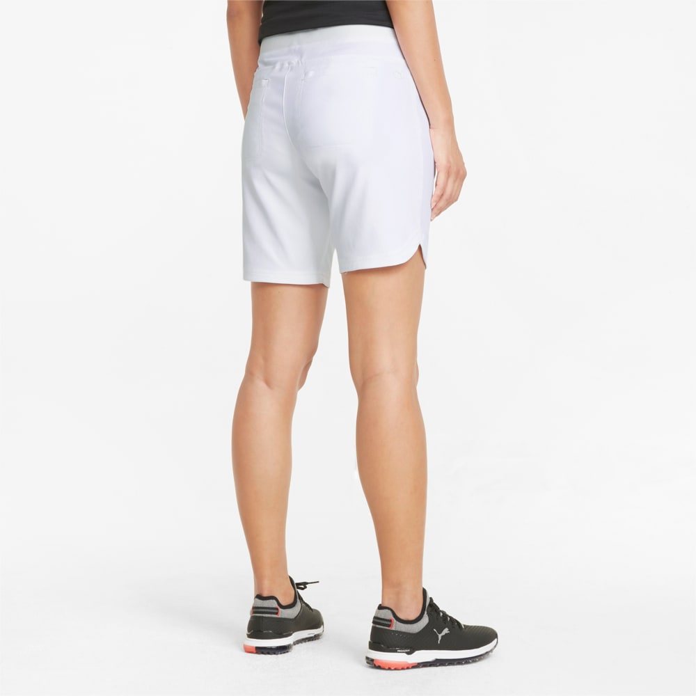 Bermuda Women s Golf Shorts White Puma Sku 533013 01
