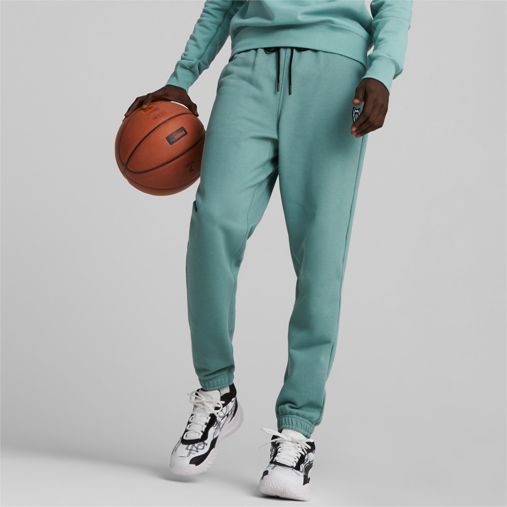 Зображення Puma Штани Pivot EMB Men's Basketball Sweatpants #1: Adriatic