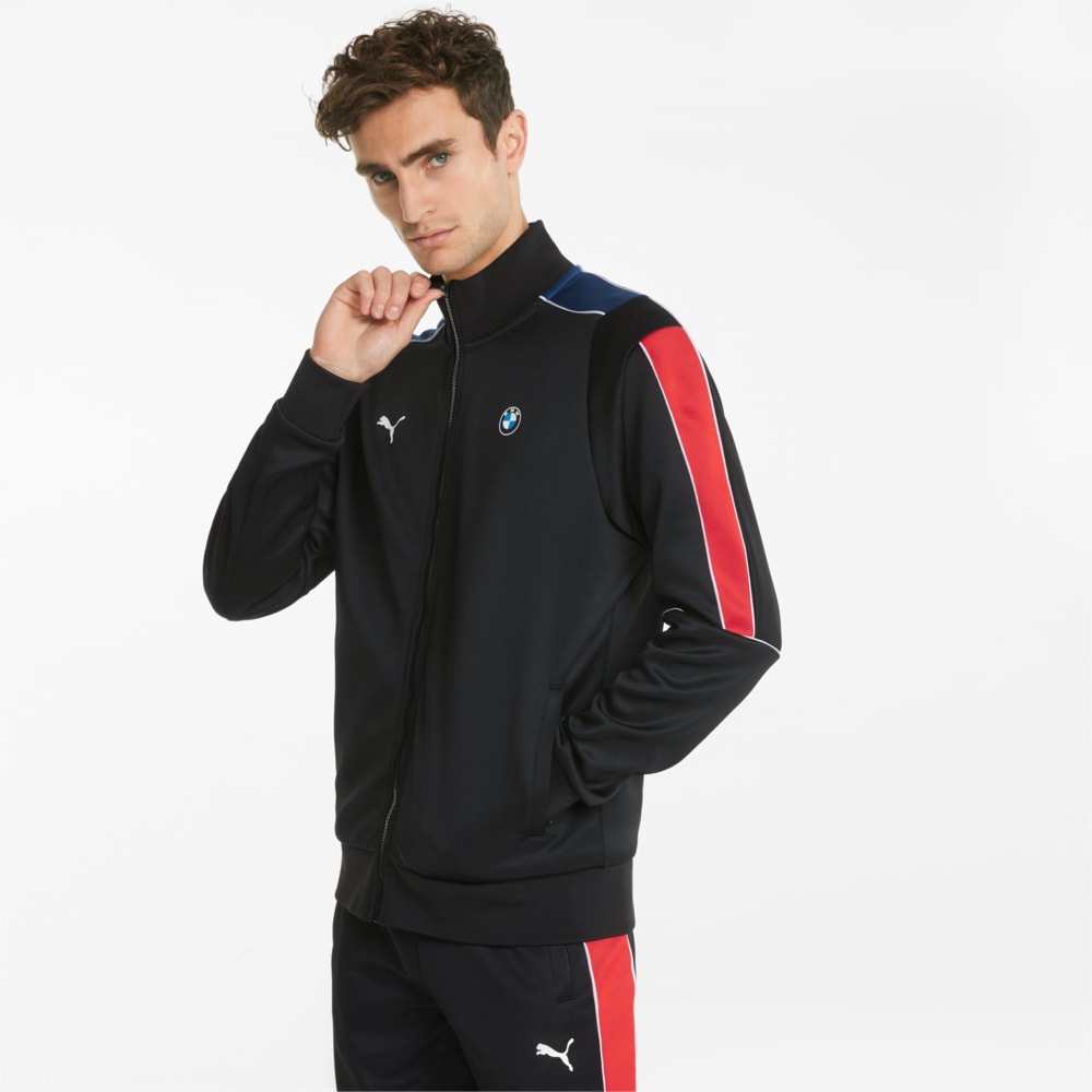 Зображення Puma Олімпійка BMW M Motorsport T7 Men's Track Jacket #1: Puma Black-M COLOR