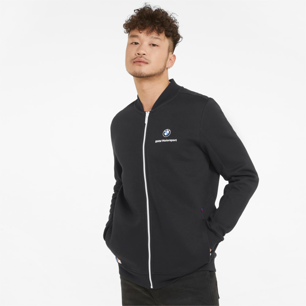 Изображение Puma Олимпийка BMW M Motorsport Men's Sweat Jacket #1