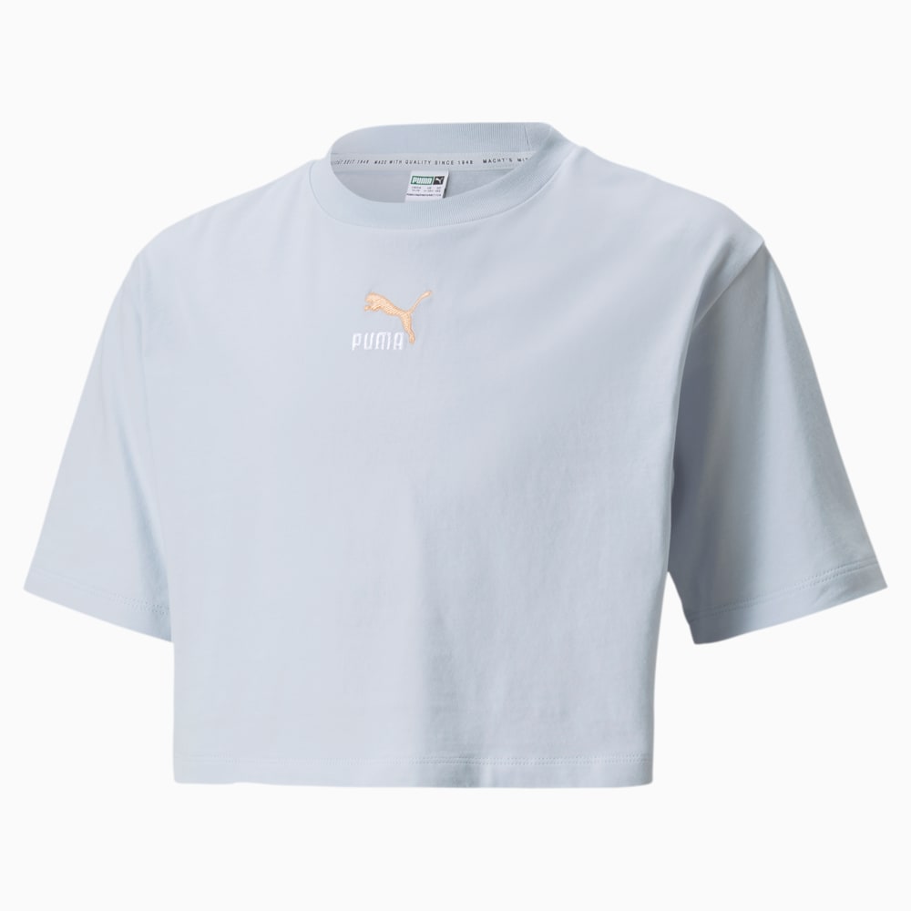 

PUMA - female - Детская футболка GRL Cropped Youth Tee – Arctic Ice –, Синий