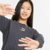 Зображення Puma Дитяча толстовка GRL Cropped Crew Neck Youth Sweater #4: Asphalt