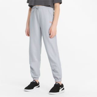 Изображение Puma Детские штаны GRL Relaxed Fit Youth Sweatpants