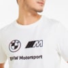 Изображение Puma Футболка BMW M Motorsport Logo Men's Tee #4: Puma White