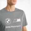 Изображение Puma Футболка BMW M Motorsport Logo Men's Tee #4: Medium Gray Heather
