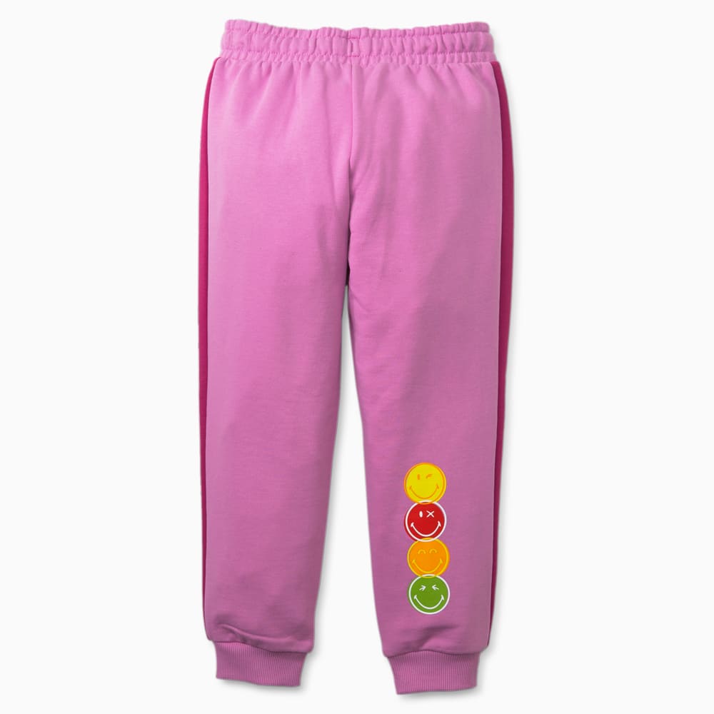 

PUMA - Детские штаны PUMA x SMILEYWORLD T7 Kids' Track Pants – Opera Mauve –, Розовый