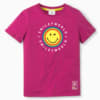 Изображение Puma Детская футболка PUMA x SMILEYWORLD Kids' Tee #5: Festival Fuchsia
