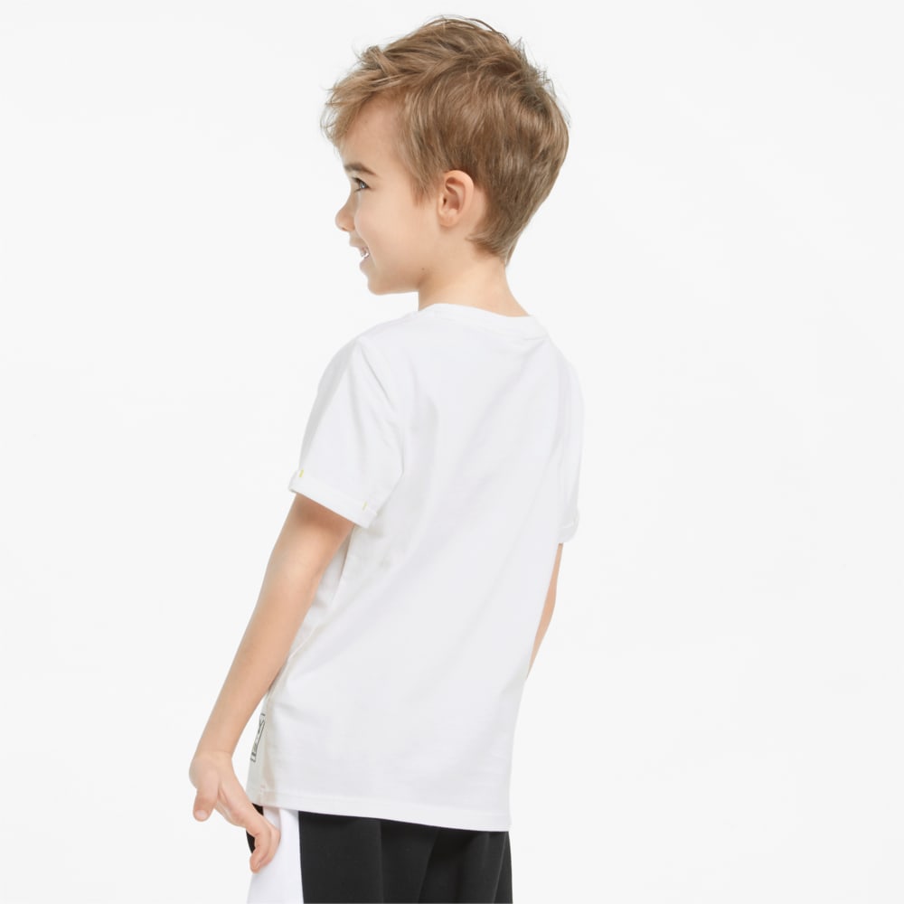 PUMA - Детская футболка PUMA x SMILEYWORLD Kids' Tee – Puma White-smileyworld – 5