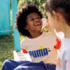 Зображення Puma Дитяча футболка PUMA x TINY Colourblock Kids' Tee #7: Anise Flower