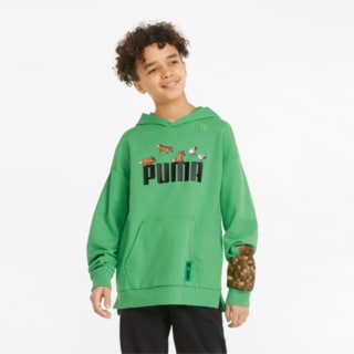 Изображение Puma Детская толстовка PUMA x MINECRAFT Youth Hoodie