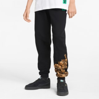 Зображення Puma Дитячі штани PUMA x MINECRAFT Youth Sweatpants