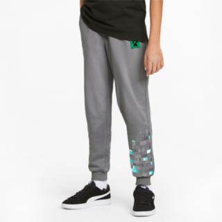 Изображение Puma Детские штаны PUMA x MINECRAFT Youth Sweatpants
