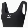 Image PUMA Camiseta Classics Crop Ribbed Feminina #4