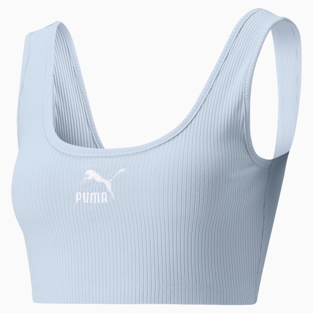 фото Топ classics ribbed women's crop top puma
