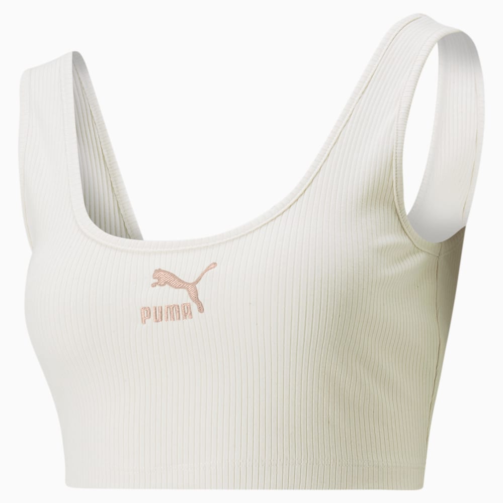 фото Топ classics ribbed women's crop top puma