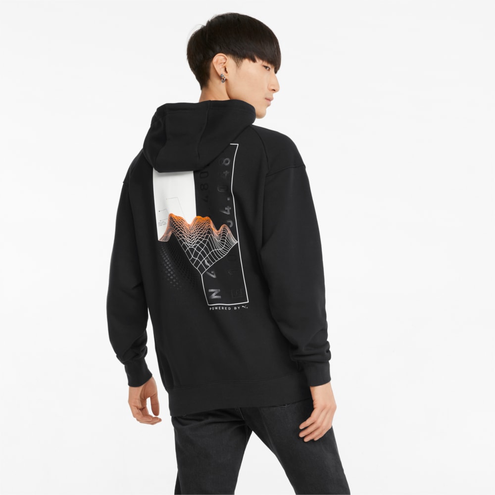 Изображение Puma Худи Chrome Roads Tech Men's Hoodie #2: Puma Black