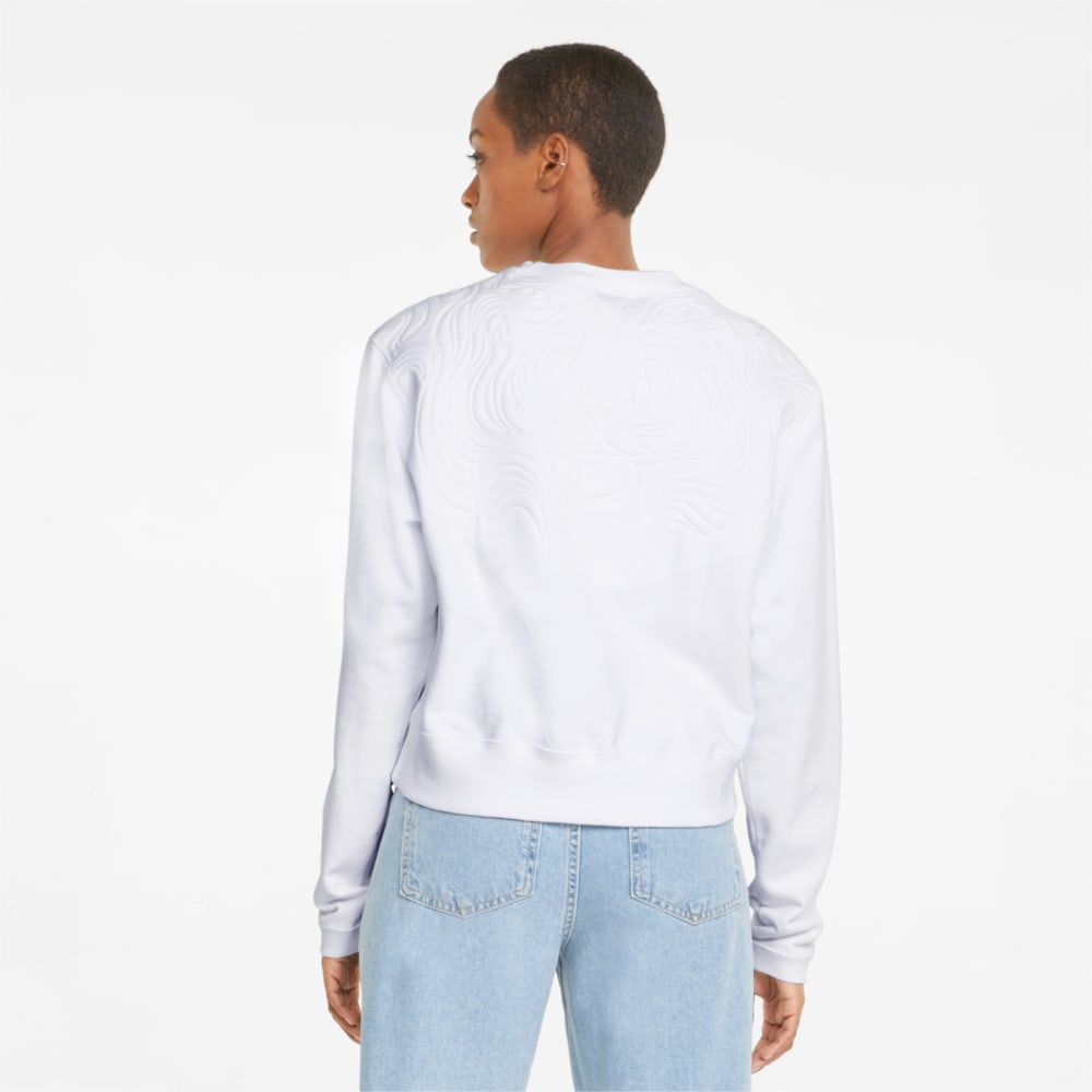 

PUMA - female - Толстовка Snow Tiger Boxy Crew Neck Women's Sweater – Puma White –, Белый