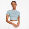 Image Puma Snow Tiger Cropped Tight Women's Tee #1