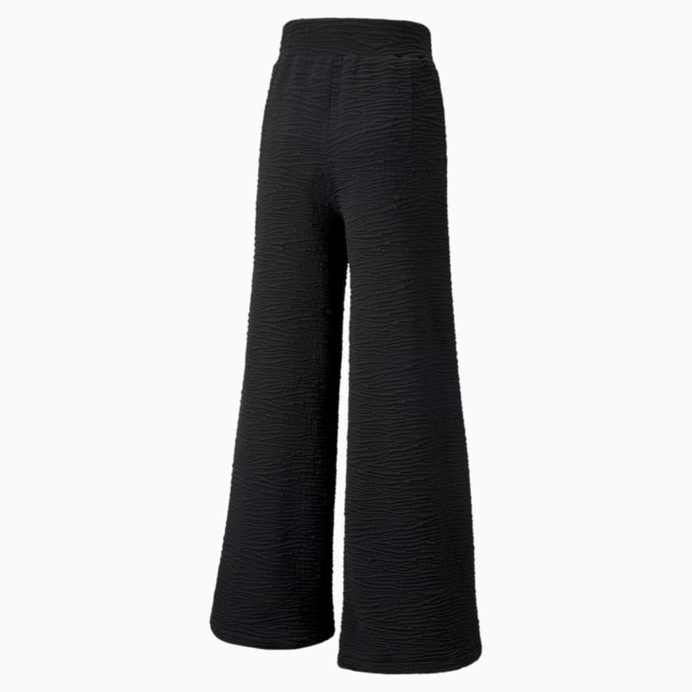 Изображение Puma Штаны Snow Tiger Wide Leg Women's Pants #2: Puma Black