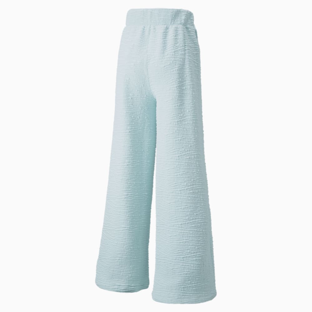 Изображение Puma Штаны Snow Tiger Wide Leg Women's Pants #2: Ice Flow