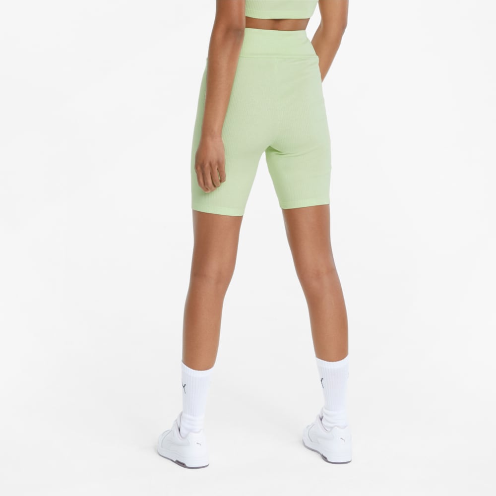 Изображение Puma Велосипедки Classics Ribbed Women's Short Leggings #2