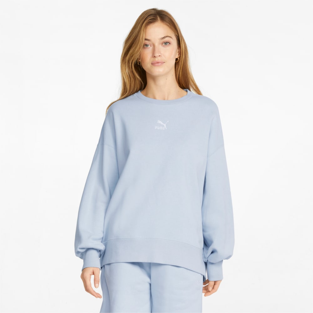 Зображення Puma Світшот Classics Oversized Crew Women’s Sweatshirt #1: Arctic Ice