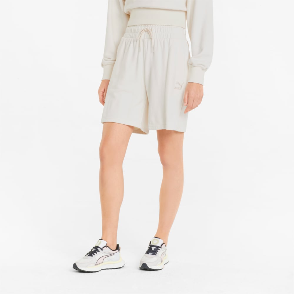Imagen PUMA Shorts de cintura alta para mujer Classics #1