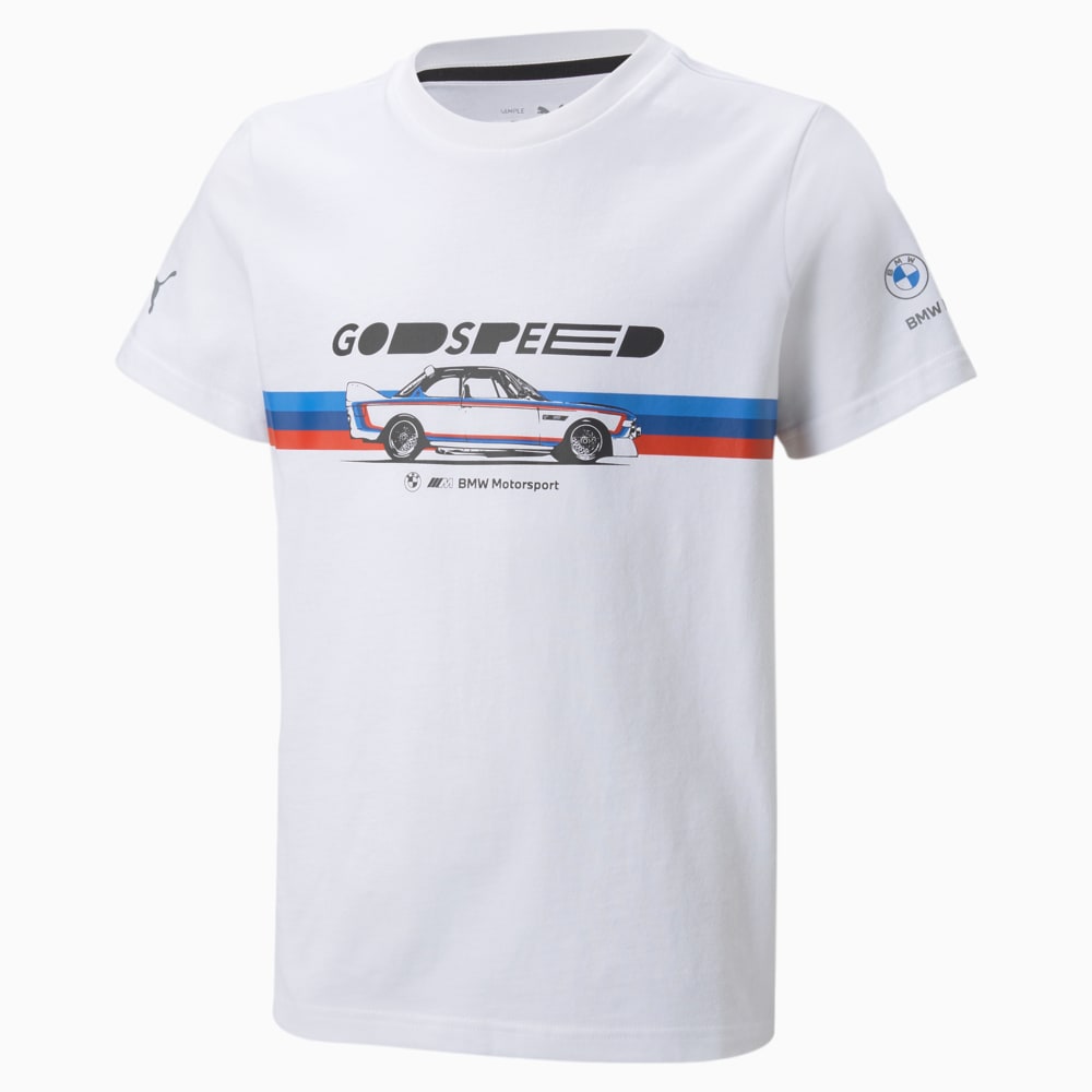 фото Детская футболка bmw m motorsport car graphic youth tee puma