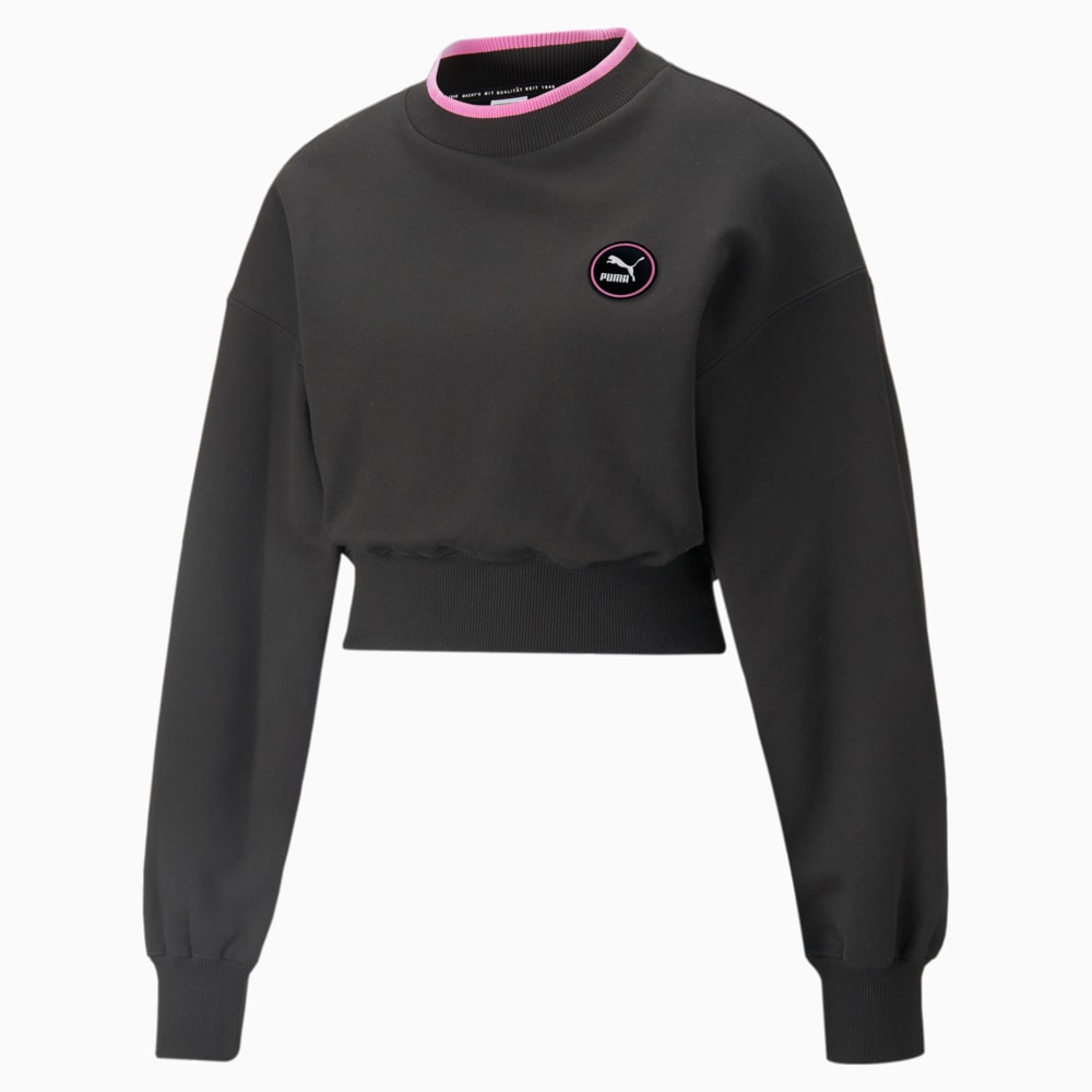 фото Толстовка swxp crew neck women's sweatshirt puma