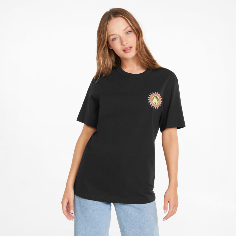 Image Puma Downtown Relaxed Graphic Women's Tee #1
