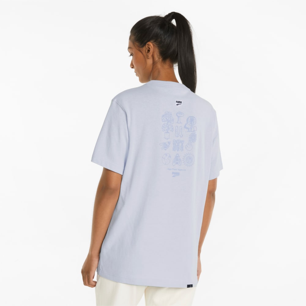 Изображение Puma Футболка Downtown Relaxed Graphic Women's Tee #2: Arctic Ice