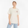 Изображение Puma Футболка Downtown Relaxed Graphic Women's Tee #1