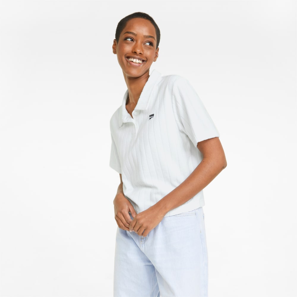 Downtown Towelling Women s Polo Shirt