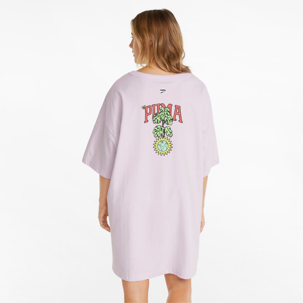 Изображение Puma Платье Downtown Graphic Tee Women's Dress #2