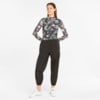 Image Puma Crystal Galaxy Printed Long Sleeve Fitted Women's Tee #3