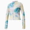Image Puma Crystal Galaxy Printed Long Sleeve Fitted Women's Tee #6