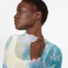 Image Puma Crystal Galaxy Printed Long Sleeve Fitted Women's Tee #4