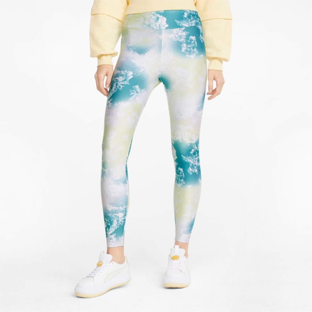 Изображение Puma Легинсы Crystal Galaxy Printed High Women's Leggings #1