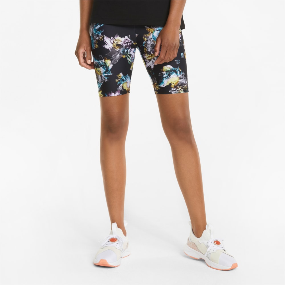Imagen PUMA Leggings cortos con cintura alta para mujer Crystal Galaxy #1