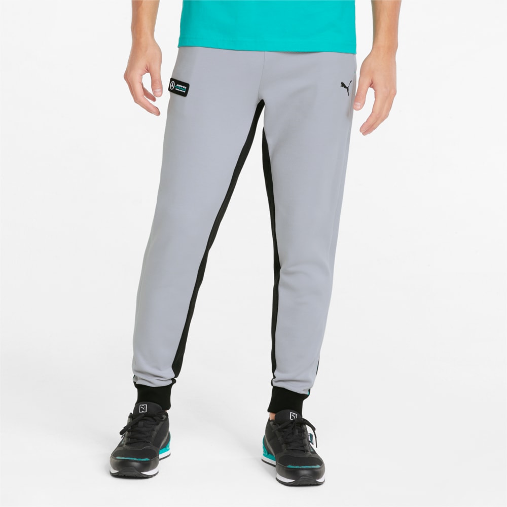 Зображення Puma Штани Mercedes F1 Men's Sweat Pants #1: Mercedes Team Silver