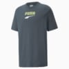 Зображення Puma Футболка Downtown Logo Crew Neck Men's Tee #4: Dark Slate