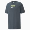 Изображение Puma Футболка Downtown Logo Crew Neck Men's Tee #4: Dark Slate