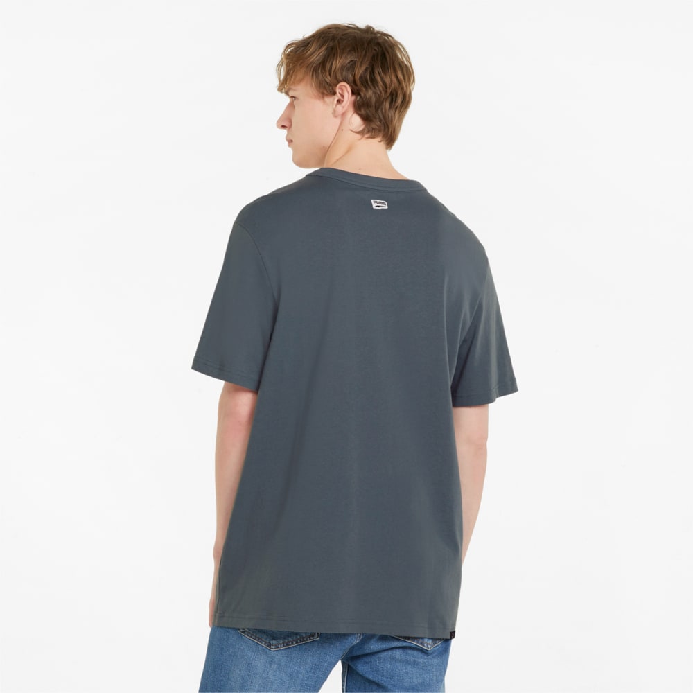 Зображення Puma Футболка Downtown Logo Crew Neck Men's Tee #2: Dark Slate