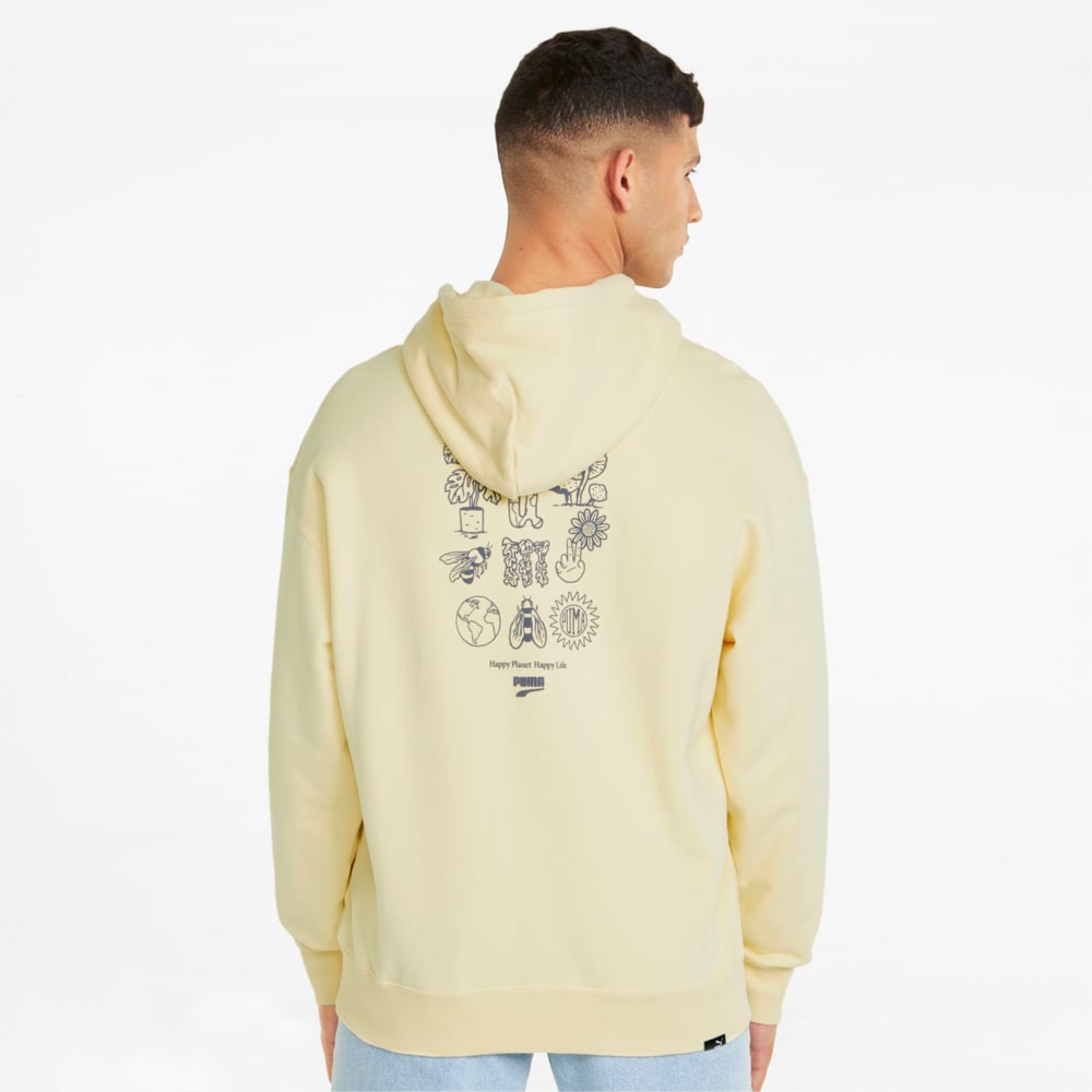 

PUMA - male - Толстовка Downtown Graphic Men' Hoodie – Anise Flower –, Желтый