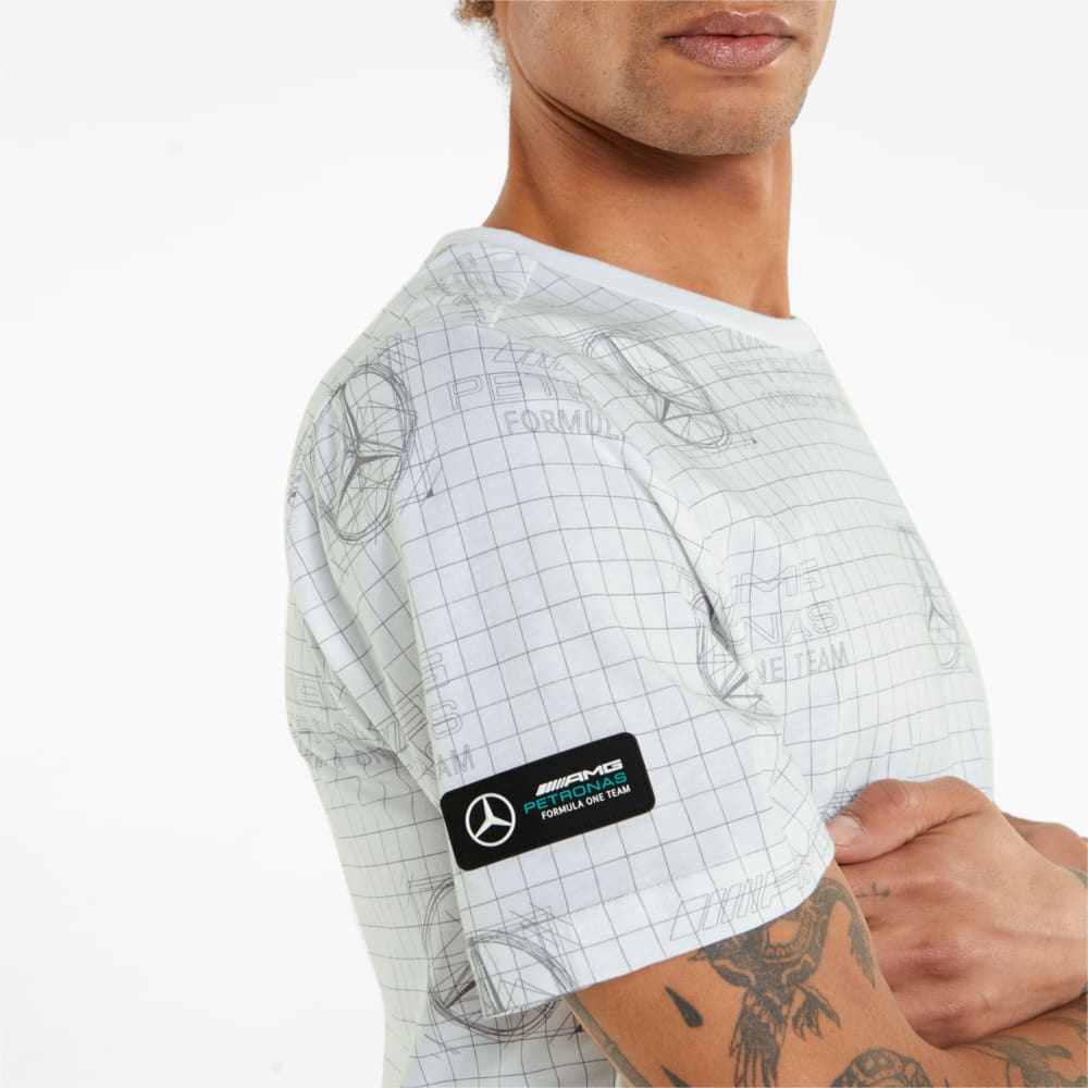 

PUMA - male - Футболка Mercedes F1 Printed Logo Men's Tee – Puma White –, Белый