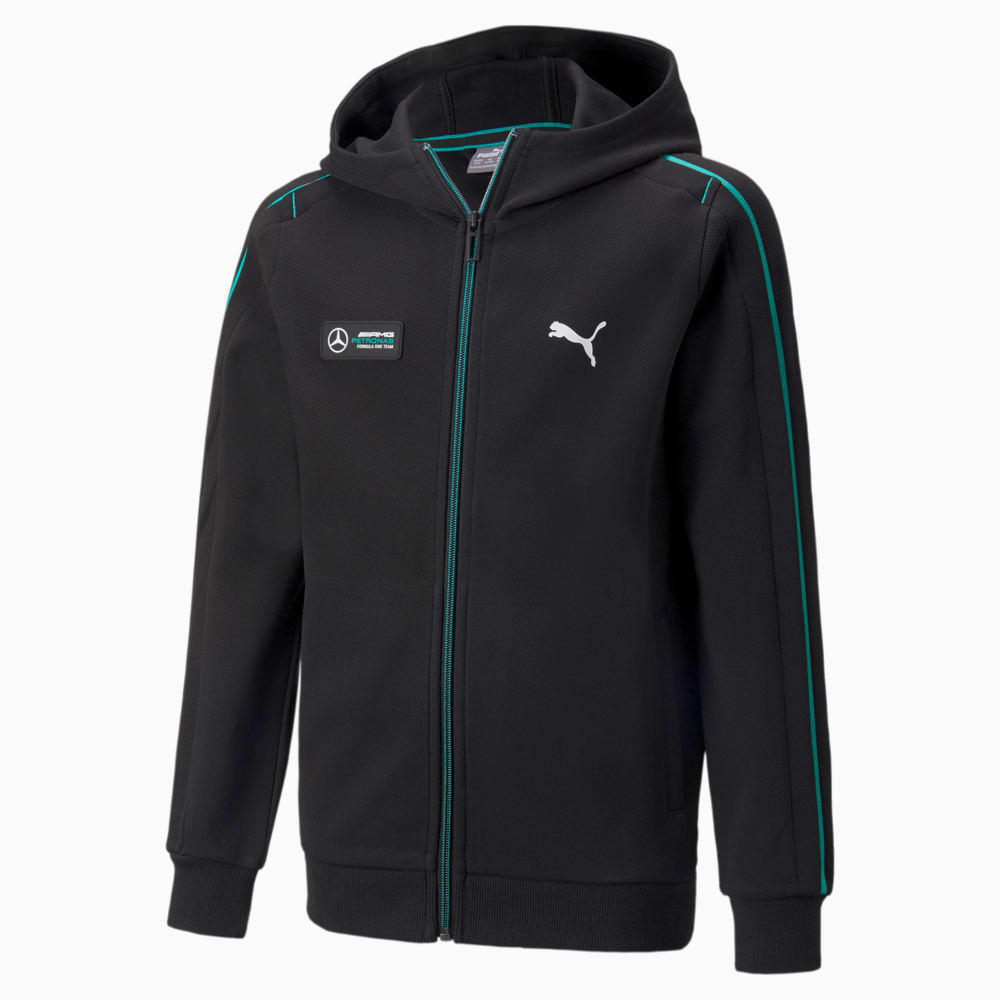 Изображение Puma Детская толстовка Mercedes F1 Hooded Youth Sweat Jacket #1