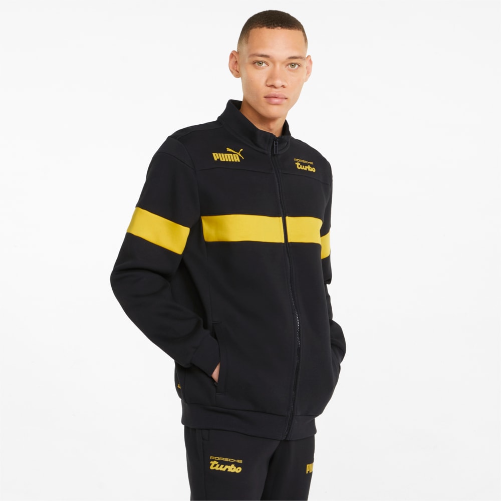 Зображення Puma Куртка Porsche Legacy SDS Men’s Sweat Jacket #1: Puma Black