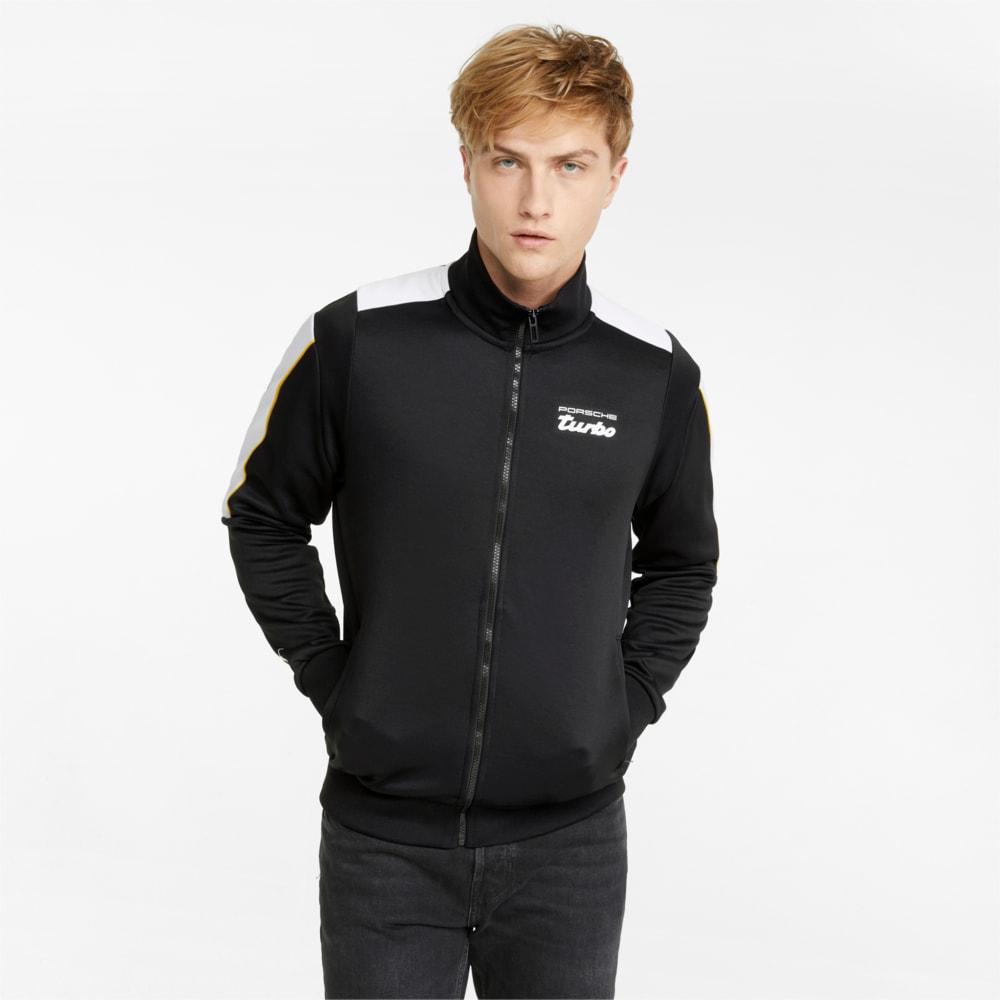 Зображення Puma Олімпійка Porsche Legacy T7 Men's Track Jacket #1: Puma Black