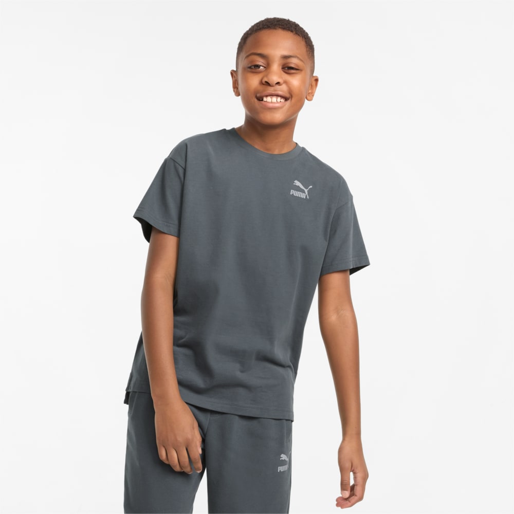 Зображення Puma Дитяча футболка MATCHERS Youth Tee #1: Dark Slate