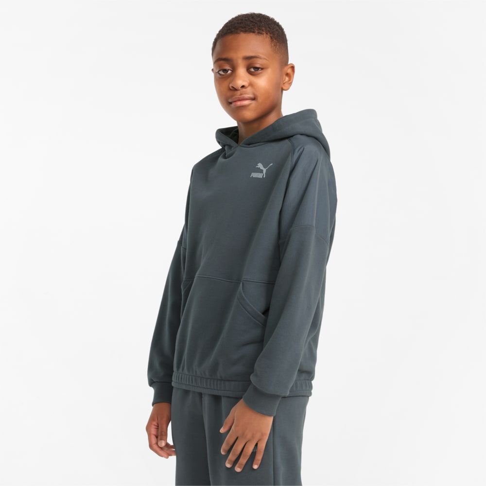 Изображение Puma Детская толстовка MATCHERS Youth Hoodie #1: Dark Slate